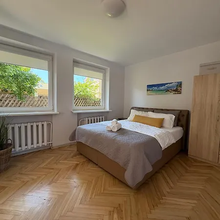 Apartament Big Family Apartment, 3 Bedrooms, Terrace, 1st Floor, Center Połąga