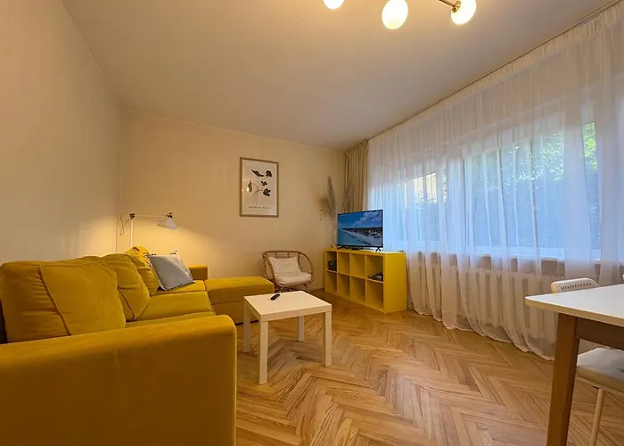 Big Family Apartment, 3 Bedrooms, Terrace, 1st Floor, Center Apartment Palanga
